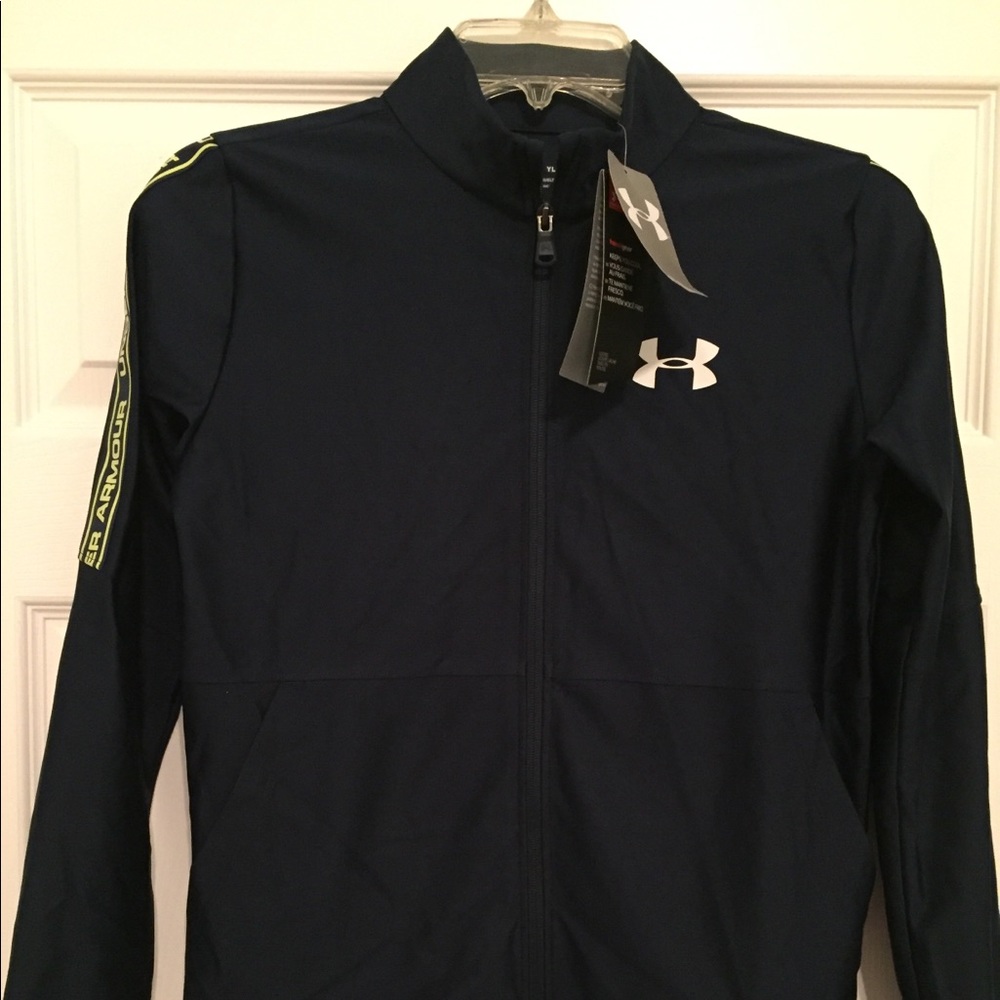 Under Armour Boys Youth Zip Jacket